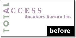 Total Access Speakers Bureau | Site Makeover