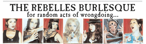 The Rebelles Burlesque | Poster